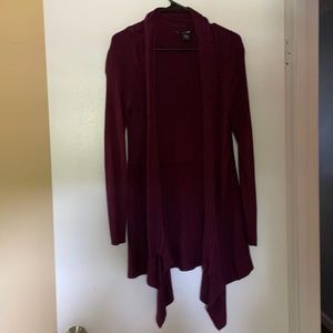 Open sweater - purple